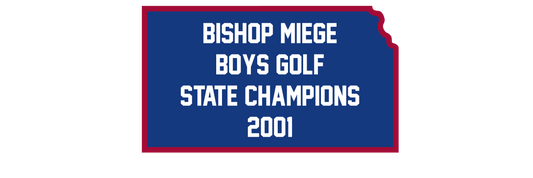 2001 Boys Golf State Champions